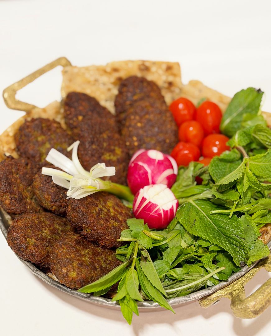 Freshly fried kotlet