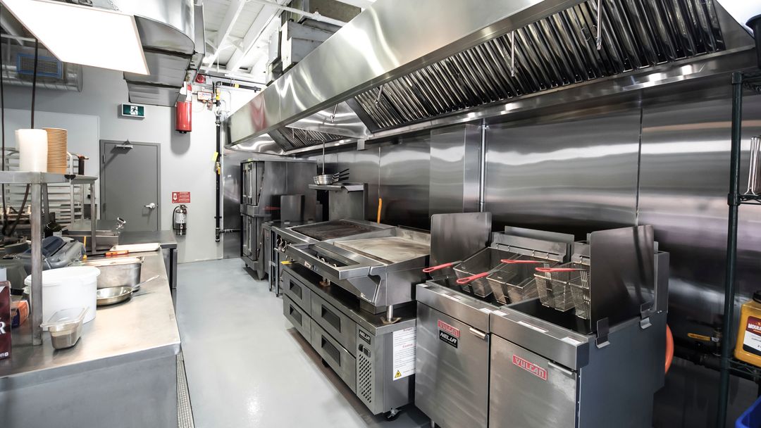 Our commercial kitchen